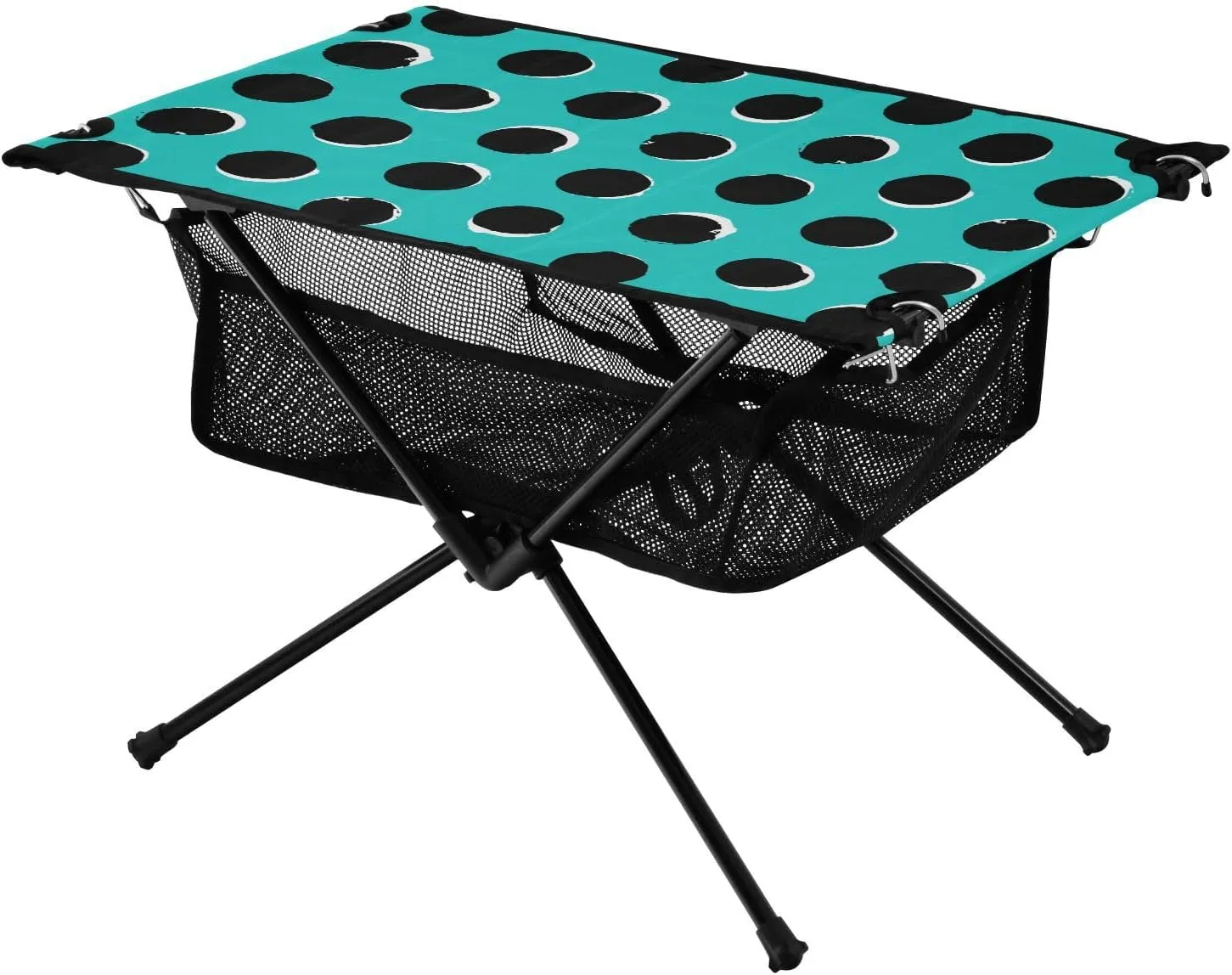 Gear Accessories, Hiking, Mountaineering, Outdoor finally carnivore Travel Bolaz Outdoor Folding Portable Picnic Camping Table-Wave Point,Storage Mesh for Camping 