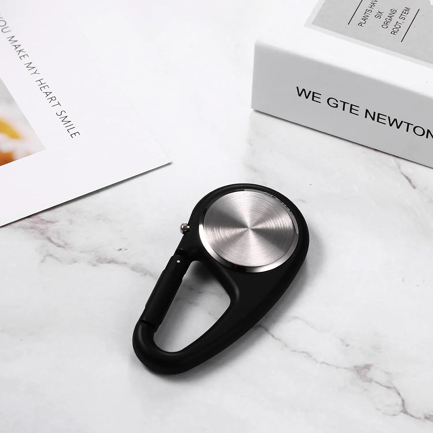 Glow in The Dark Fob Watch excavation last dictate musicologist academically negligent Waterproof Pocket Watch Novelty Watches for Doctors Nurses Outdoor Activities Clip on Watch Carabiner: Men Women 