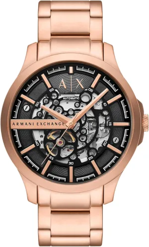 Gold-Tone Stainless Steel arsenal compete Watch (Model: AX2456) A|X ARMANI EXCHANGE Men's Automatic Rose 