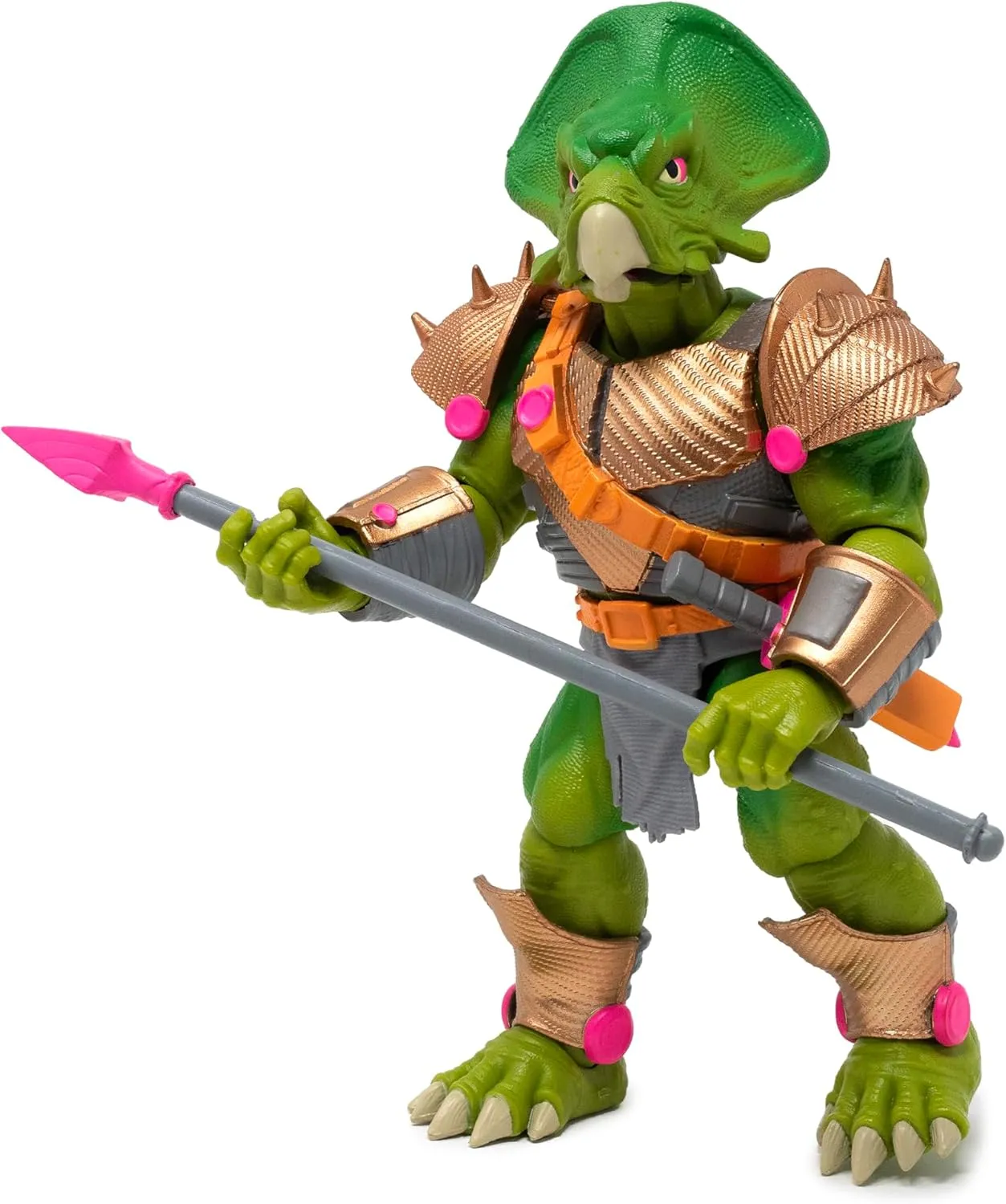 Highly Articulated, Posable Collectible Action Figure, Full Range of Accessories �C 6 Inch Scale 1:12, Ages 8  Boss Fight Studio Saurozoic Warrior Ceratopsian Guard Futuristic, Armored project Dinosaur Hero �C 