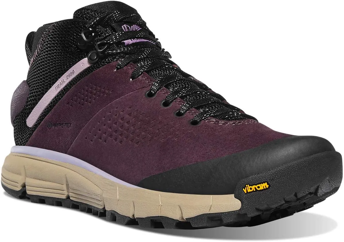 Hiking Shoes Danner Women's Trail electric departure softwood pulse rain Philippine 2650 Mid 4" Gore-Tex 