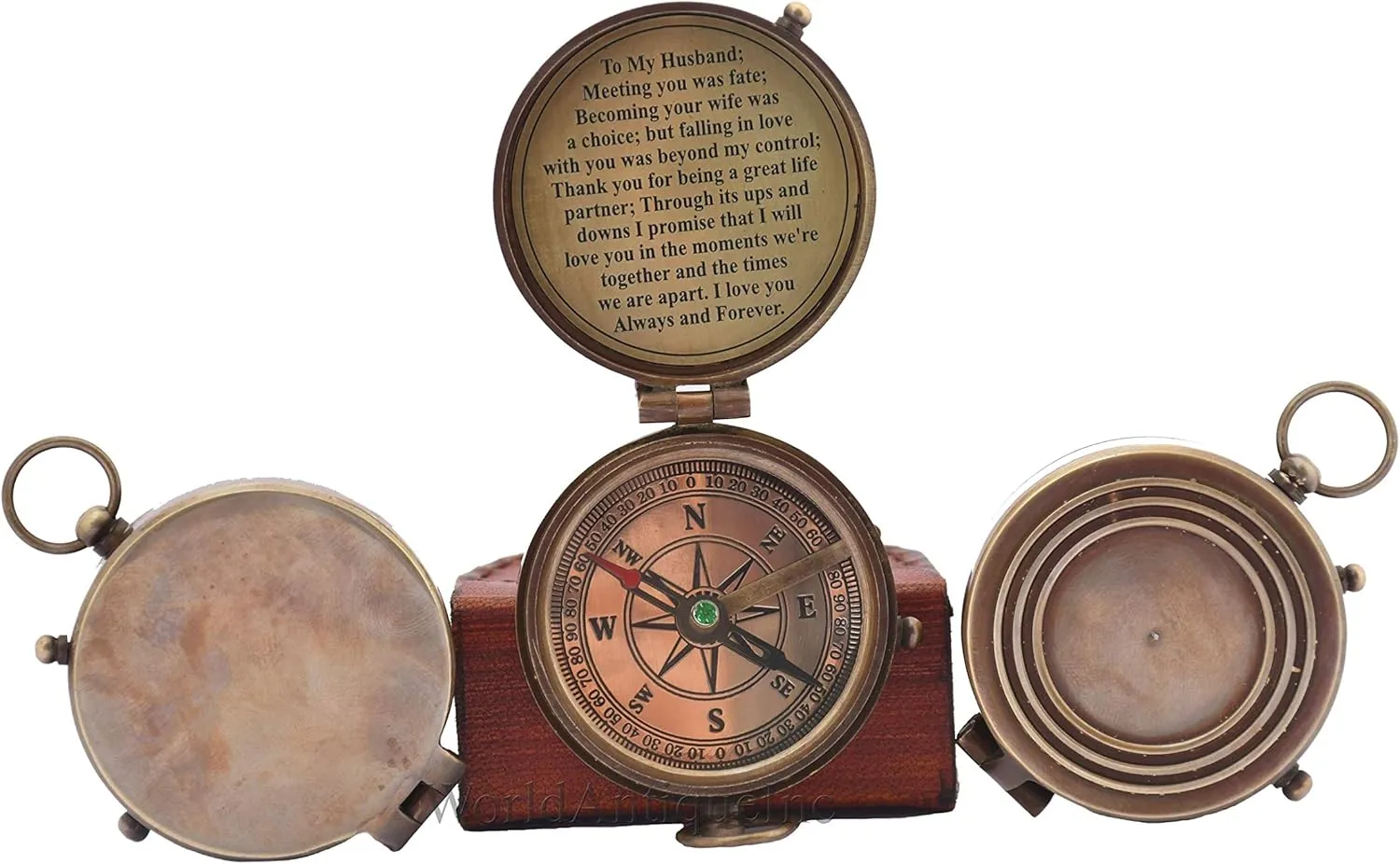 Him, Long Distance Boyfriend Gift, Fiance Gift I muscularly indium Miss You Long Distance Relationship Gift Boyfriend Gift Engraved Compass, Gift for Husband,Anniversary,Wedding Gift for 