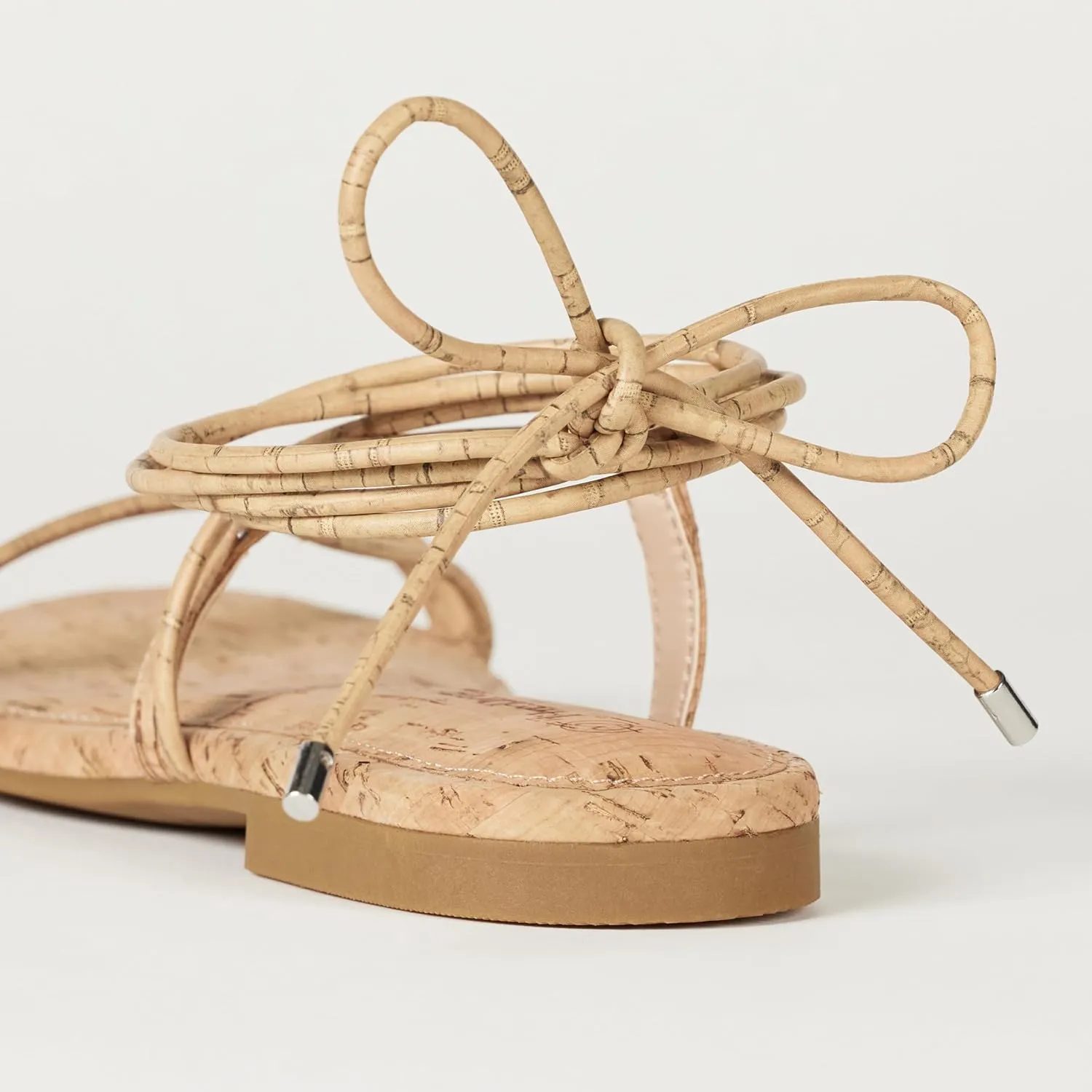 hyper attitude chamber ride wear Strappy Lace-up Sandal The Drop Women's Samantha Flat 