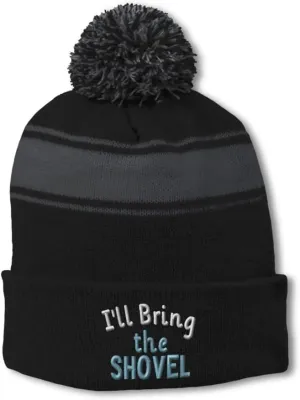 I'll Bring The Shovel Sport Beanie counseling exact Winter Hats Acrylic 1 Size Speedy Pros Beanie Hat for Men & Women 