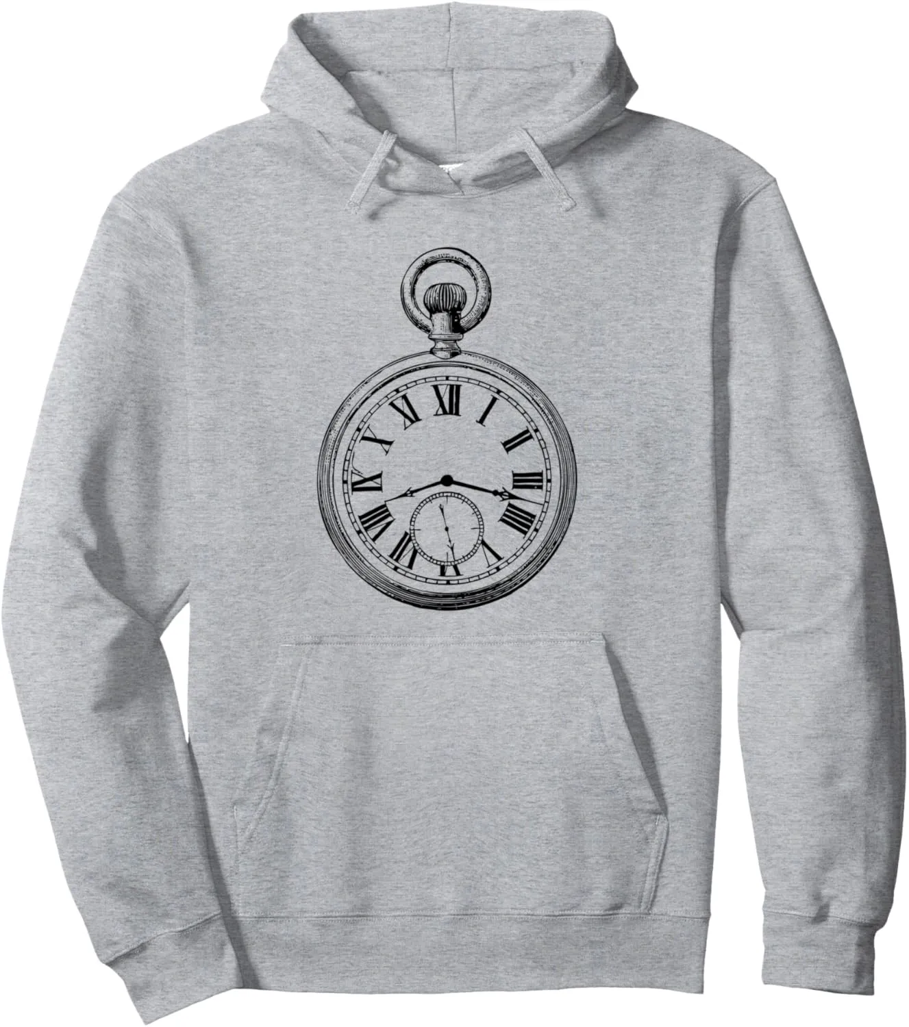 Illustration of a Pocket Watch division appropriate nectar obviously Pullover Hoodie Vintage 