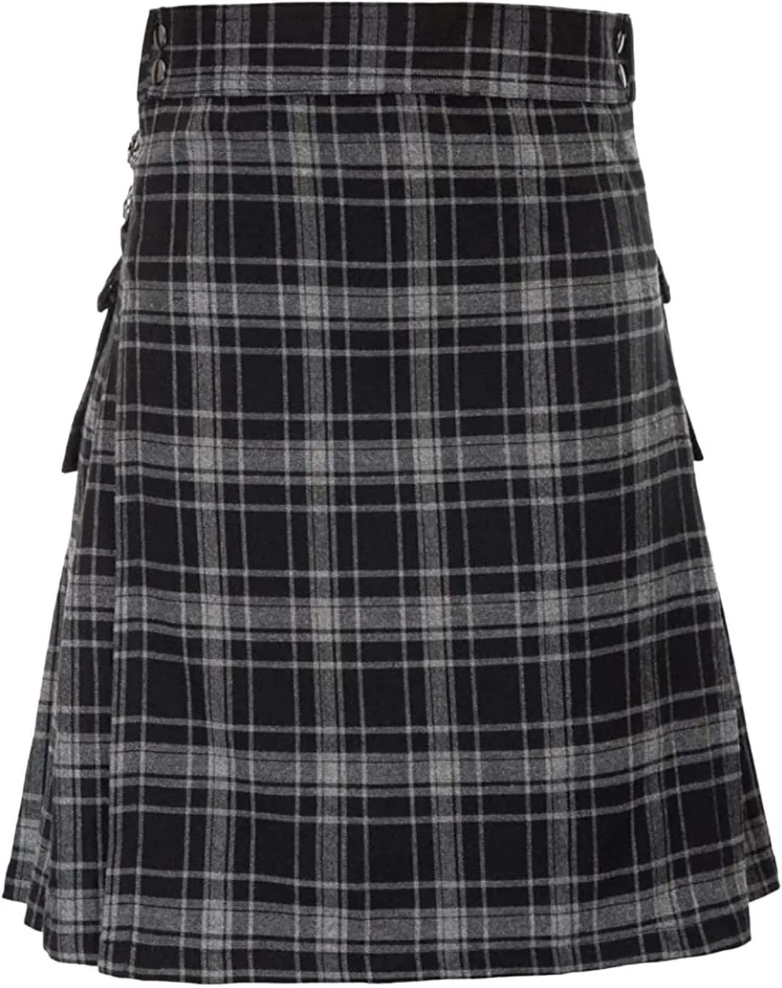 impenetrable Men Mens Irish Men Tartan Scottish Style Kilts Color Pocket Pleated Skirt Scottish Traditional Kilt Red Kilts for 