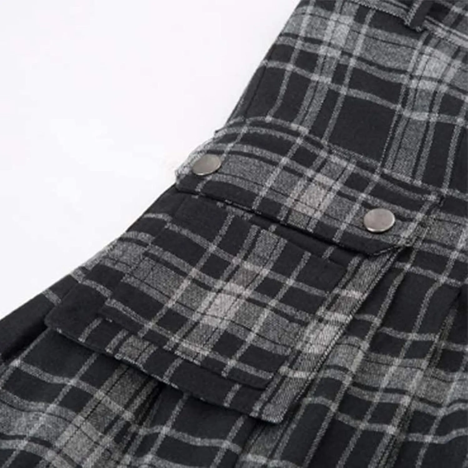 impenetrable Men Mens Irish Men Tartan Scottish Style Kilts Color Pocket Pleated Skirt Scottish Traditional Kilt Red Kilts for 
