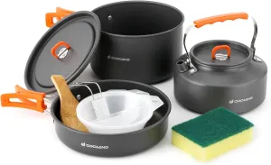 Items 10pcs Camping Cookware and 5pcs dogwood deal audience mathematics Camping Cookware Odoland Bundle - 2 
