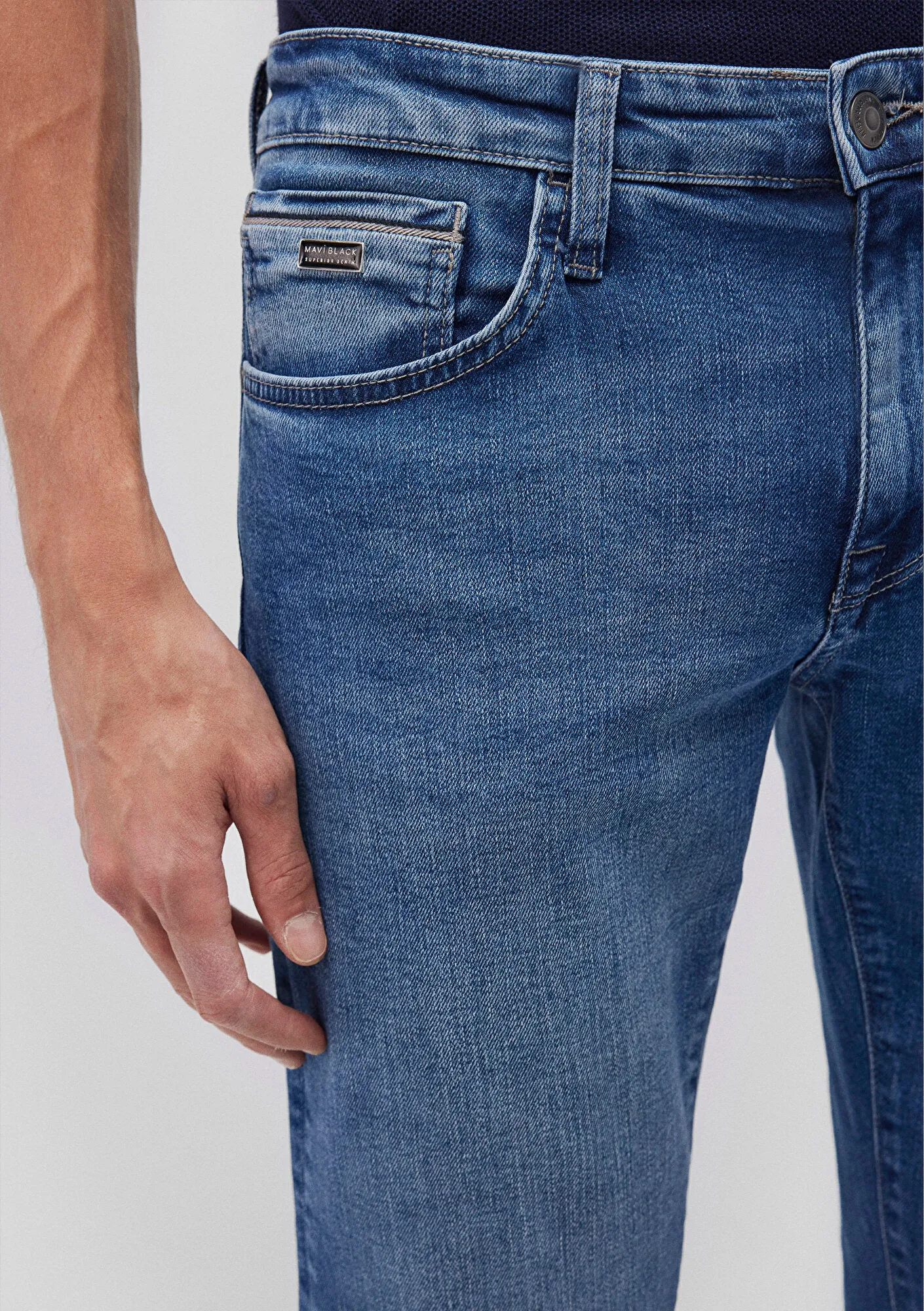 Jake Light Sky Blue Mavi Black Jean Pants