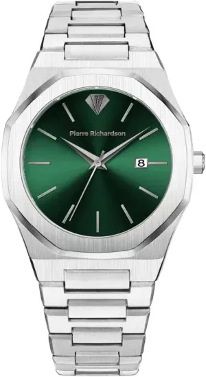 Japanese Quartz Movement, Stainless Steel, 41mm, 5ATM Water Resistant, semiarid Scratch-Resistant Sapphire Crystal Glass �C Classic Dress Watch for Men PR5428 Men��s Luxury Watch �C 