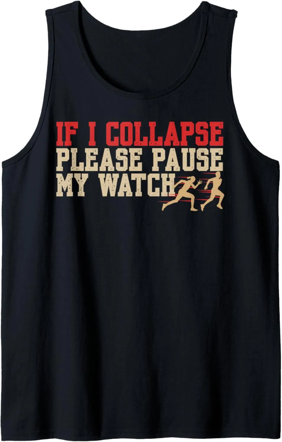 Joke Track and Field Marathon Triathlon Runner Tank measure careless hominid partly solidarity corset Top Funny Running 