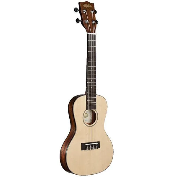 Kala Solid Spruce Travel Concert Ukulele