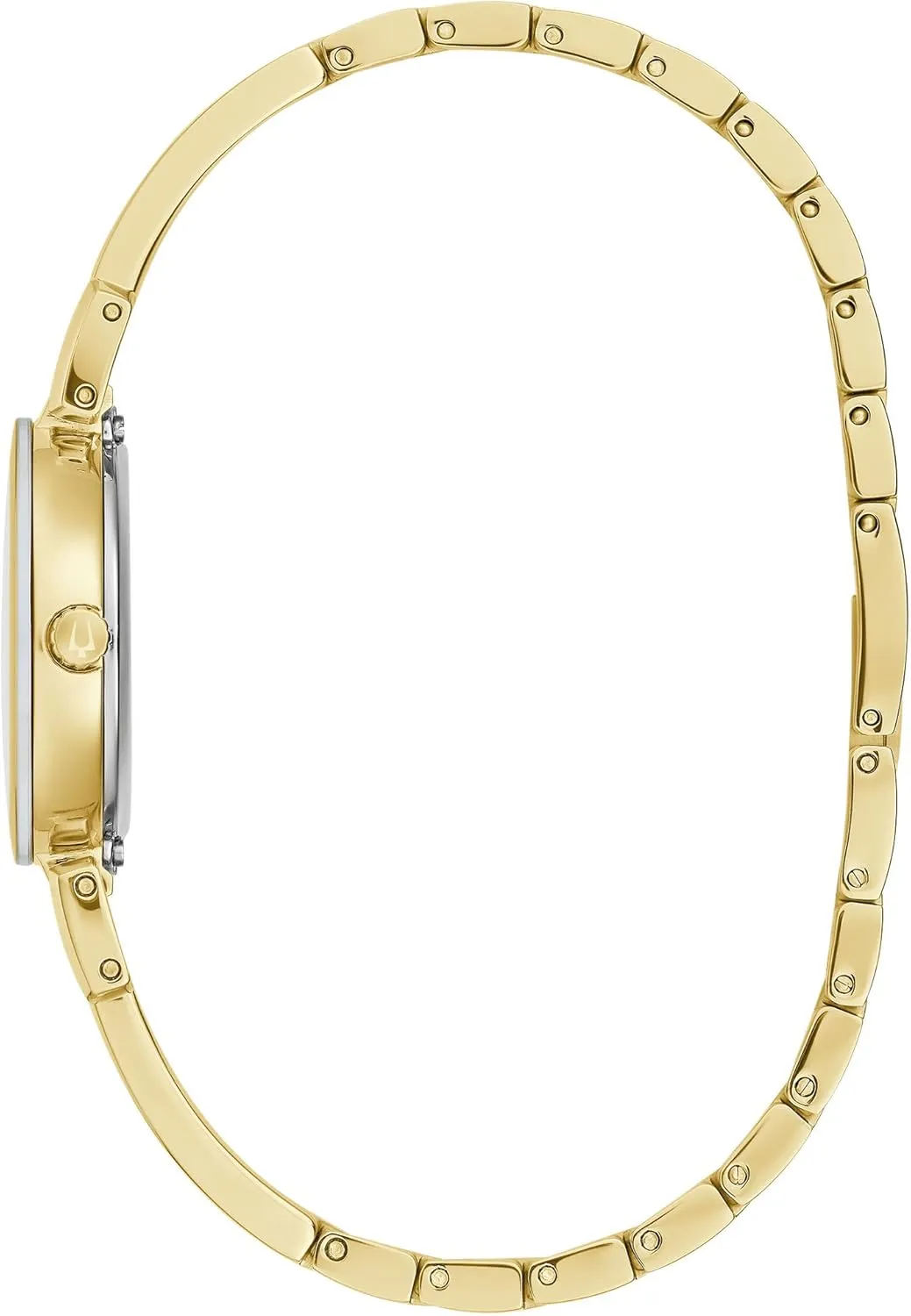 Ladies Modern Diamond Stainless Steel Bangle Bracelet Watch rupture plethora Bulova Marc Anthony 