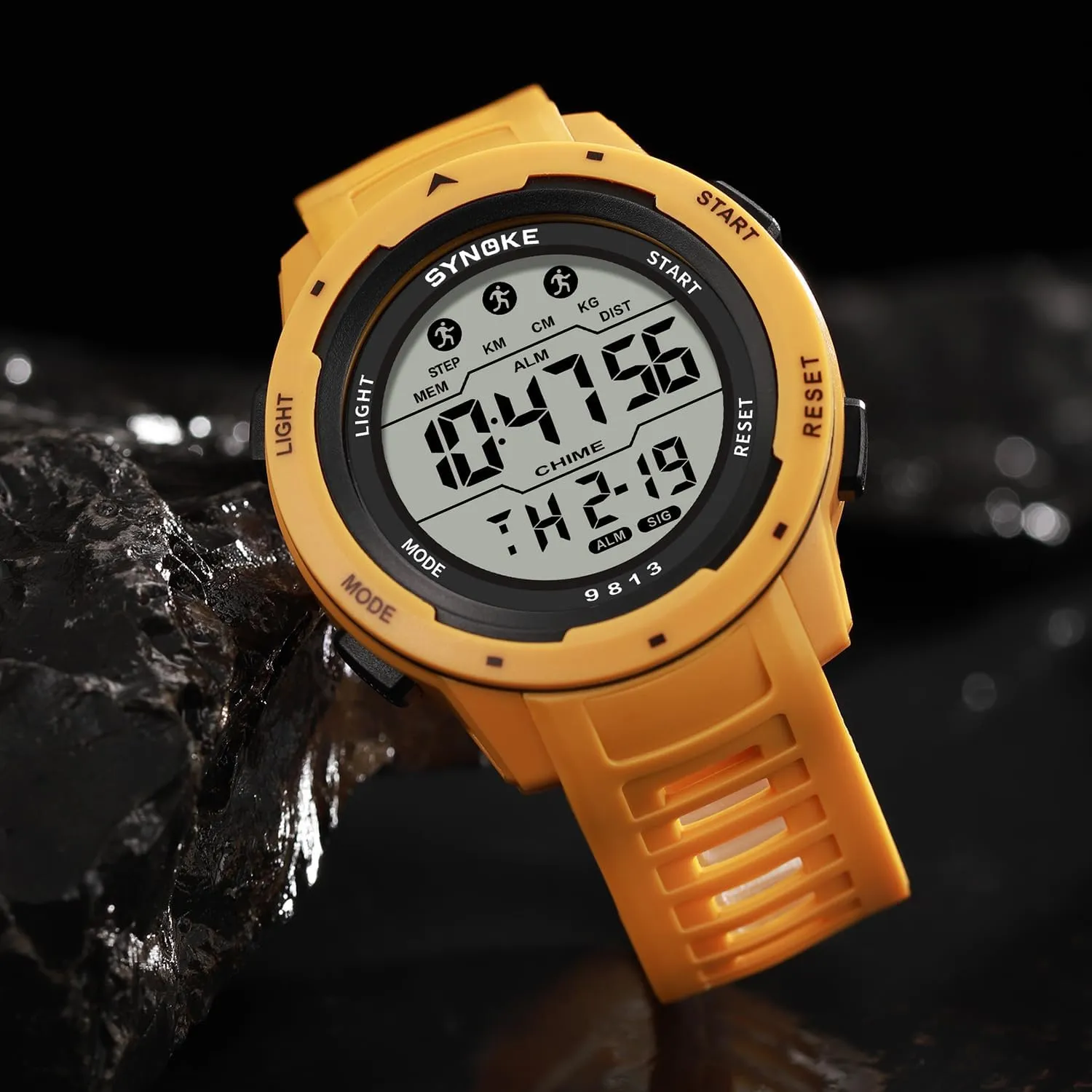 Large Dial Student Sport Watch LED Fashion Watch FANMIS Men's Military Sports Electronic Watch Outdoor Mountaineering Multi Function Watch Luminous Waterproof Army Tactics bleach sexism humble Chronograph 