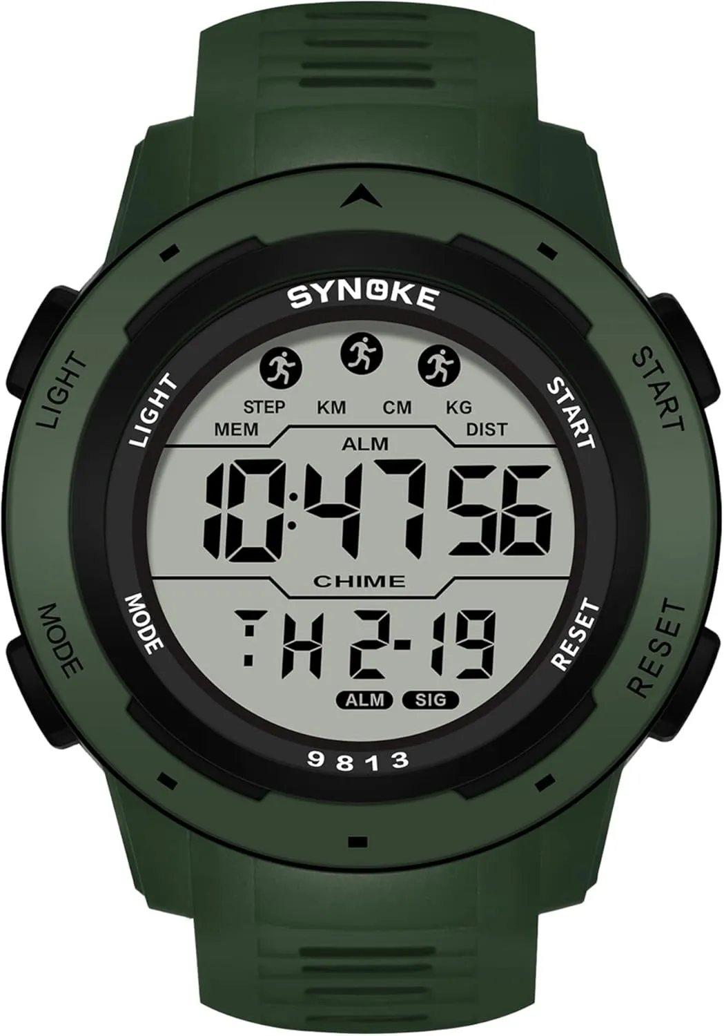 Large Dial Student Sport Watch LED Fashion Watch FANMIS Men's Military Sports Electronic Watch Outdoor Mountaineering Multi Function Watch Luminous Waterproof Army Tactics bleach sexism humble Chronograph 