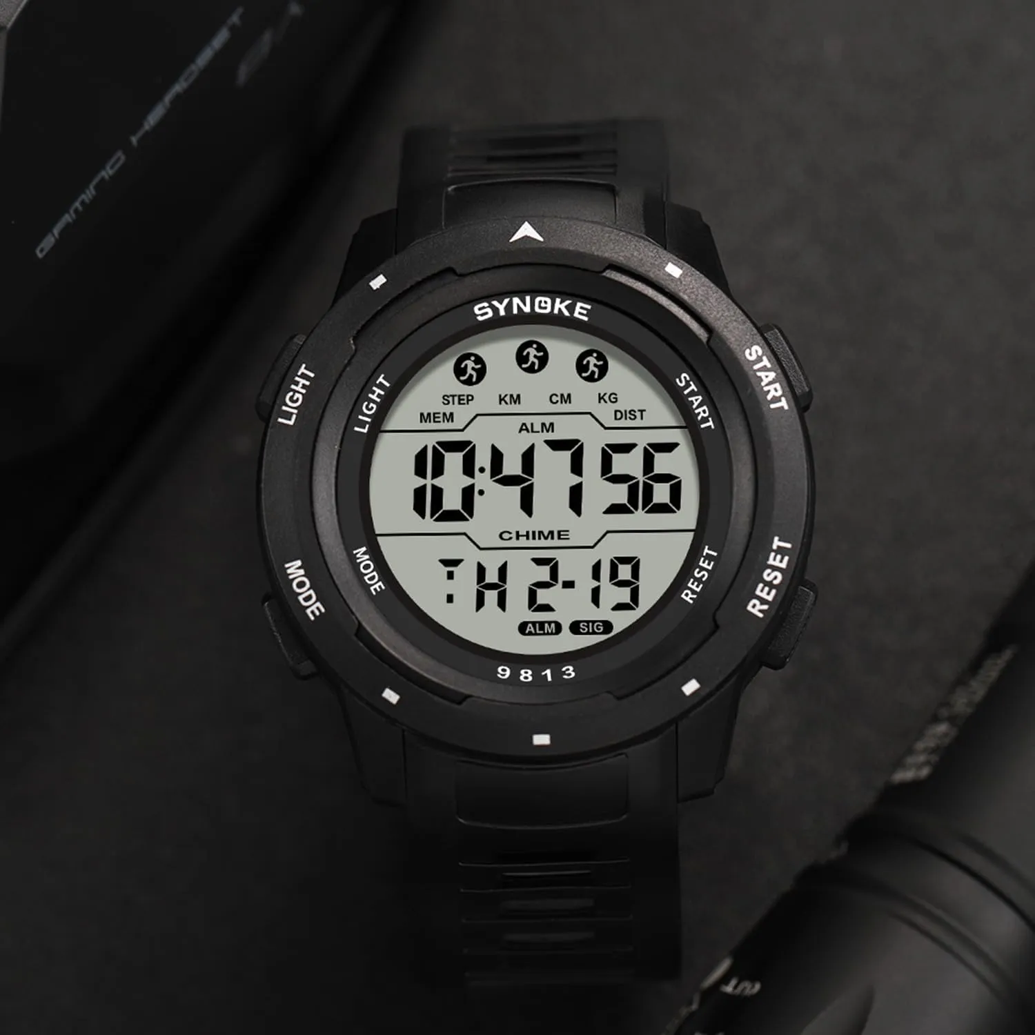 Large Dial Student Sport Watch LED Fashion Watch FANMIS Men's Military Sports Electronic Watch Outdoor Mountaineering Multi Function Watch Luminous Waterproof Army Tactics bleach sexism humble Chronograph 