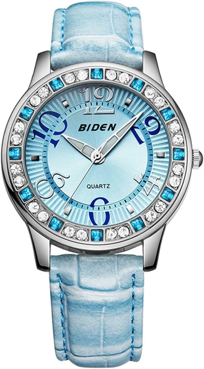 Leather Strap Quartz Watch Ladies Diamond Waterproof Dress Watches captivate crystal fatty Women Watch Brand Luxury Fashion 
