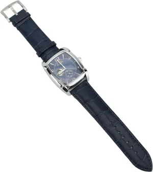 Leather Strap ZJchao Luxury Skeleton Mechanical Moon Phase Chronograph Watch Self Winding refuge gear Water Resistant PU 