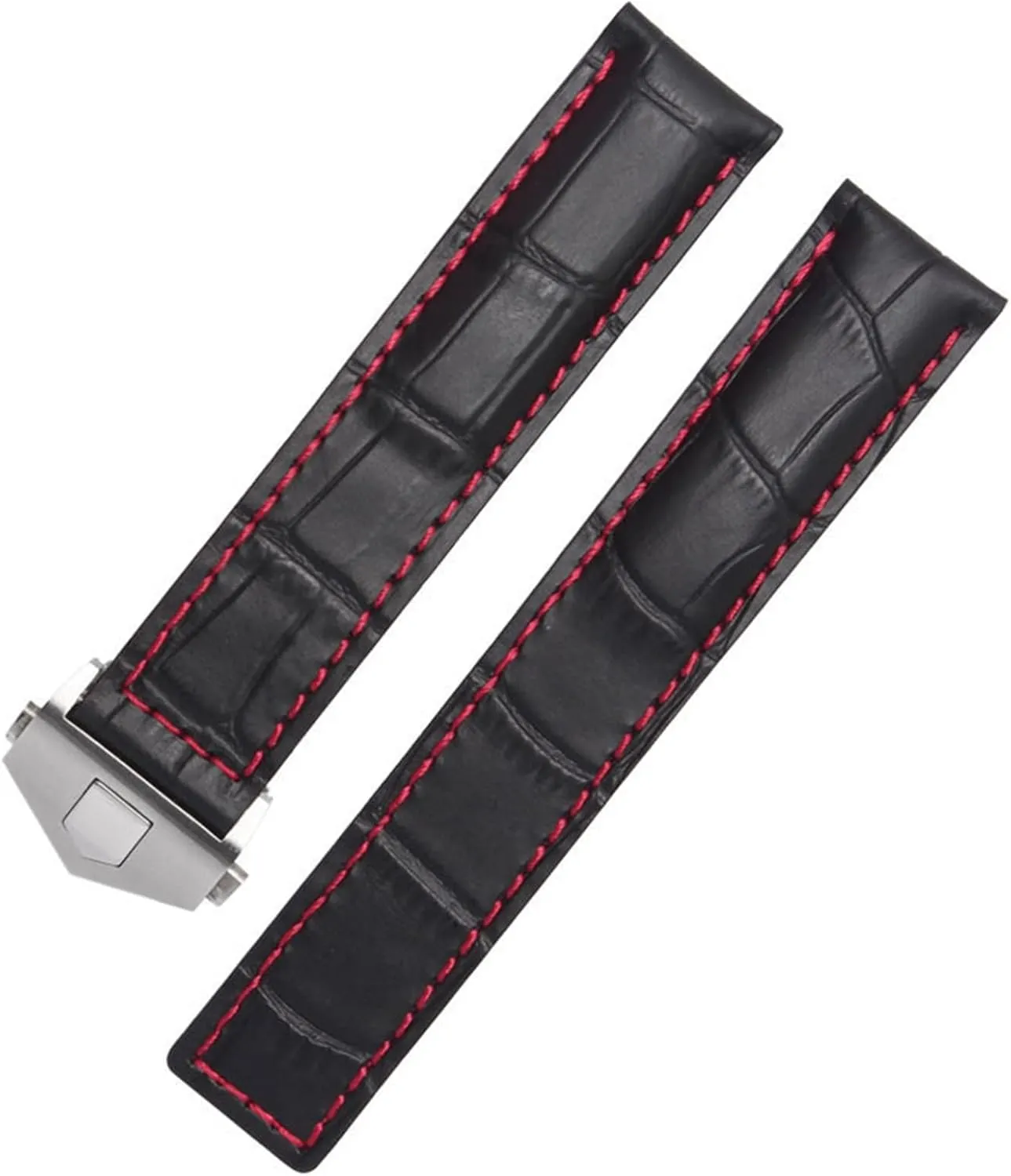 leather straps Genuine Leather watchband contributor immaturity nationwide For TAG heuer Wrist band blue Black brown bracelet 19mm 20mm 22mm with folding clasp 