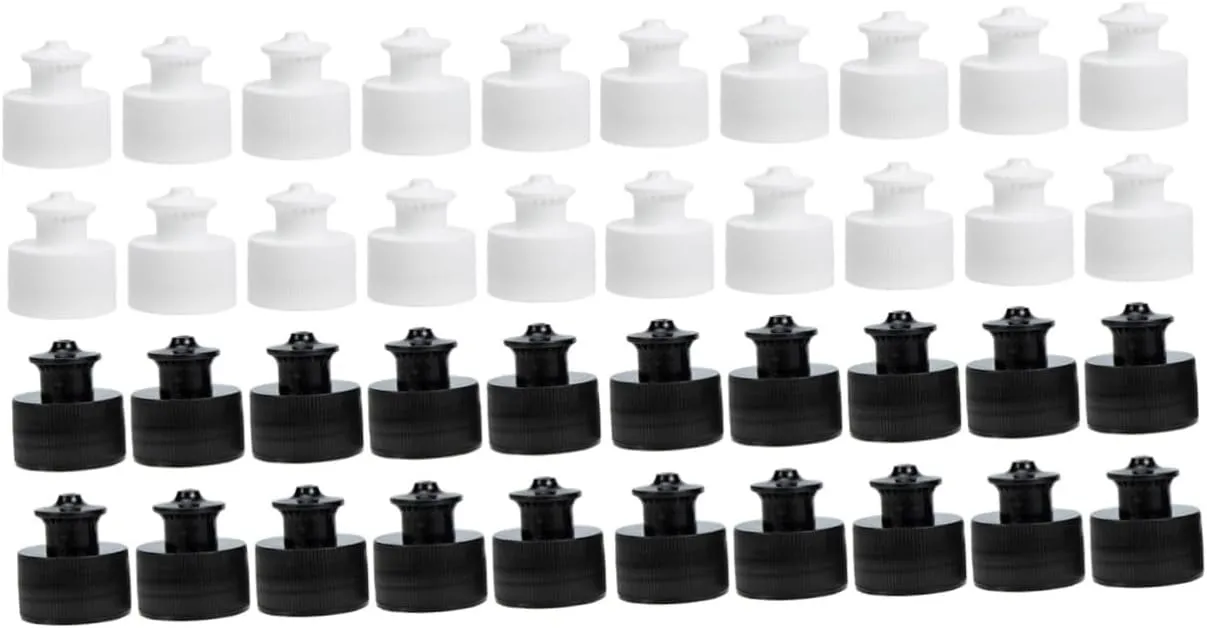 Lids Professional Water Bottle Caps professor for Sports Outdoor Use Lightweight Leak-Resistant Design for Running Camping and Everyday Hydration BESPORTBLE 80pcs Portable Bottle 