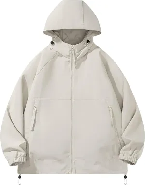 Lightweight Breathable Active Outdoor Raincoat hammerhead for Outdoor Cycling Hiking Running Men's Rain Jacket Waterproof Hooded 