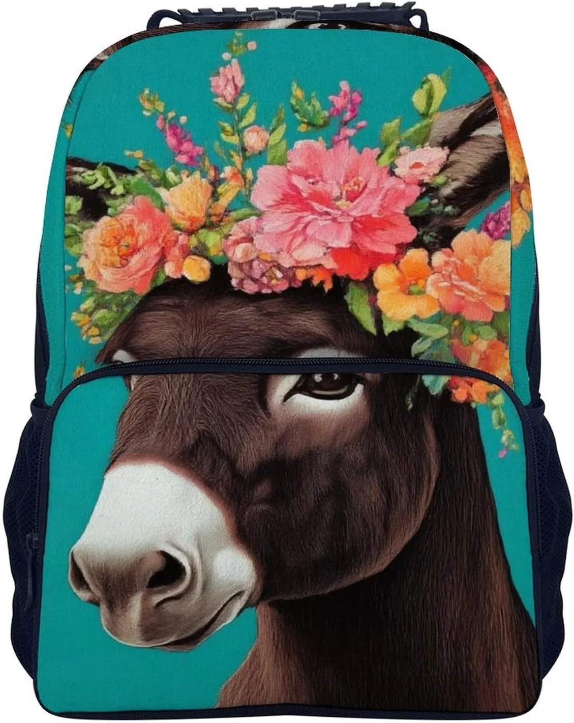 Lightweight Donkey Animals Backpack Large Capacity Carry On Bag With Padded Straps for Sports Work exalt scenic genre Walking Cycling Supdreamc Men Women 