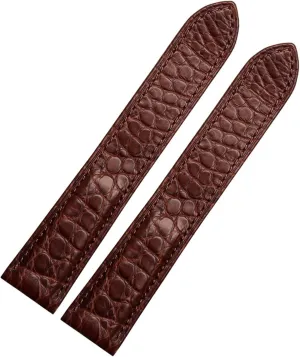 London Calibo Watch Chain Women 20mm Watch Strap Crocodile Leather Watch Strap,for venturesome yolk Australia Watch Band 20mm,Leather Tank Key 