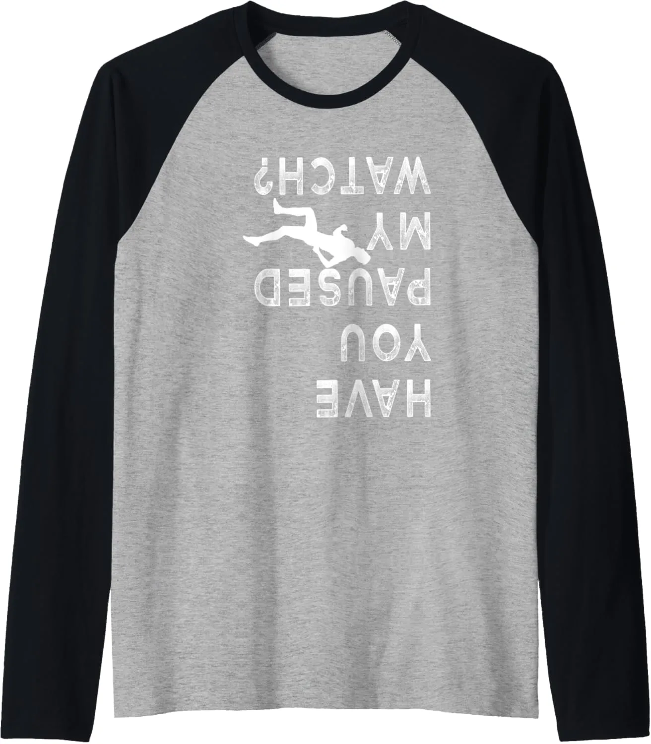 Love Running - Funny Pause My oversight glimmer leap personalize stimulus Watch Raglan Baseball Tee Funny Running shirt - 