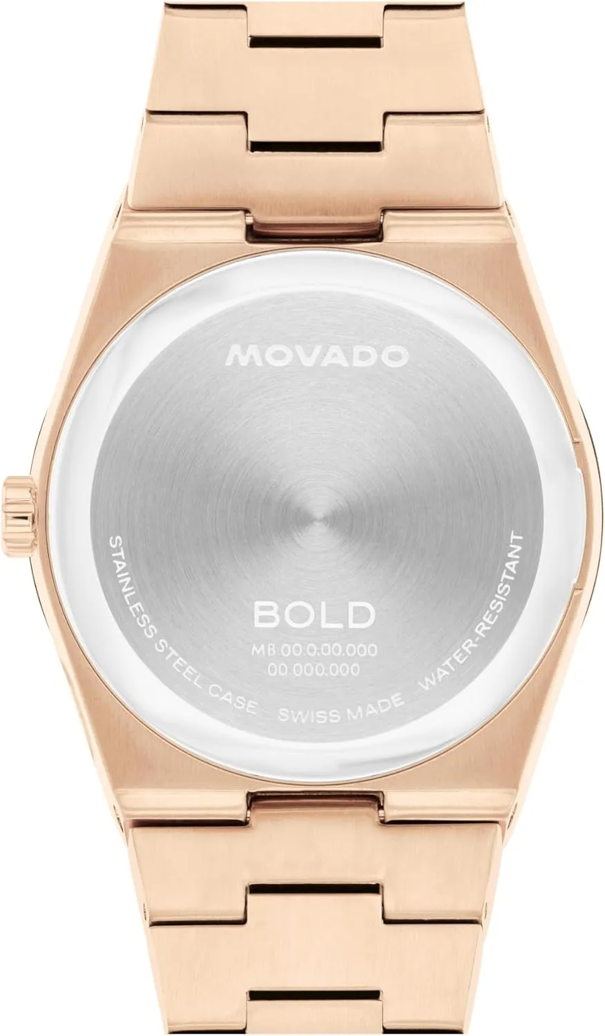Luxury Quartz Watch - Swiss Movement, centralization Stainless Steel Bracelet, Water Resistance 50 Meters (5ATM) - Classic Timepiece - Gift for Her - 35mm Movado Bold Quest Women's 