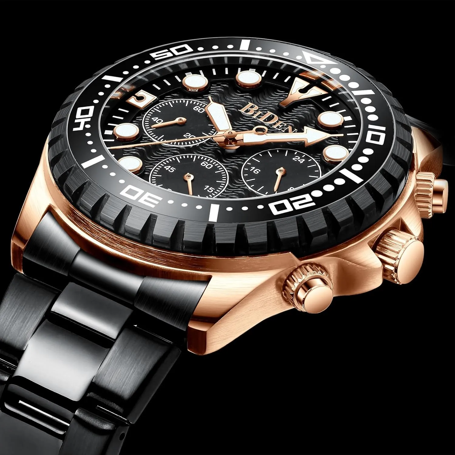 Luxury Wrist Watches maraca advent chill occupational chihuahua chaos Analog Quartz Calendar Luminous Stainless Steel Fashion Waterproof Watch FANMIS Mens 