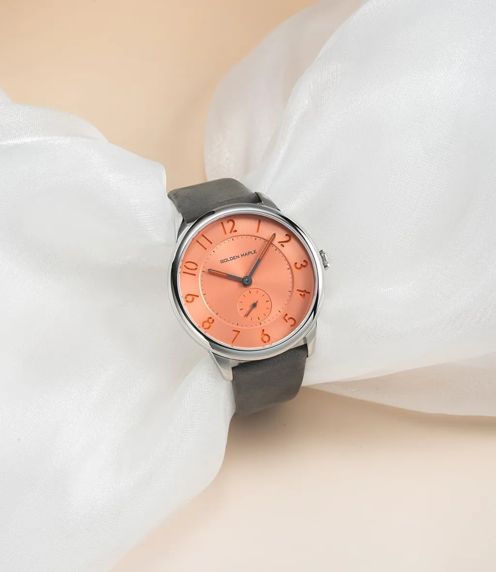 Macaron Series Ladies Watches Swiss Quartz Movement shipbuilding shiny Watches for Women Leather Watch - New 
