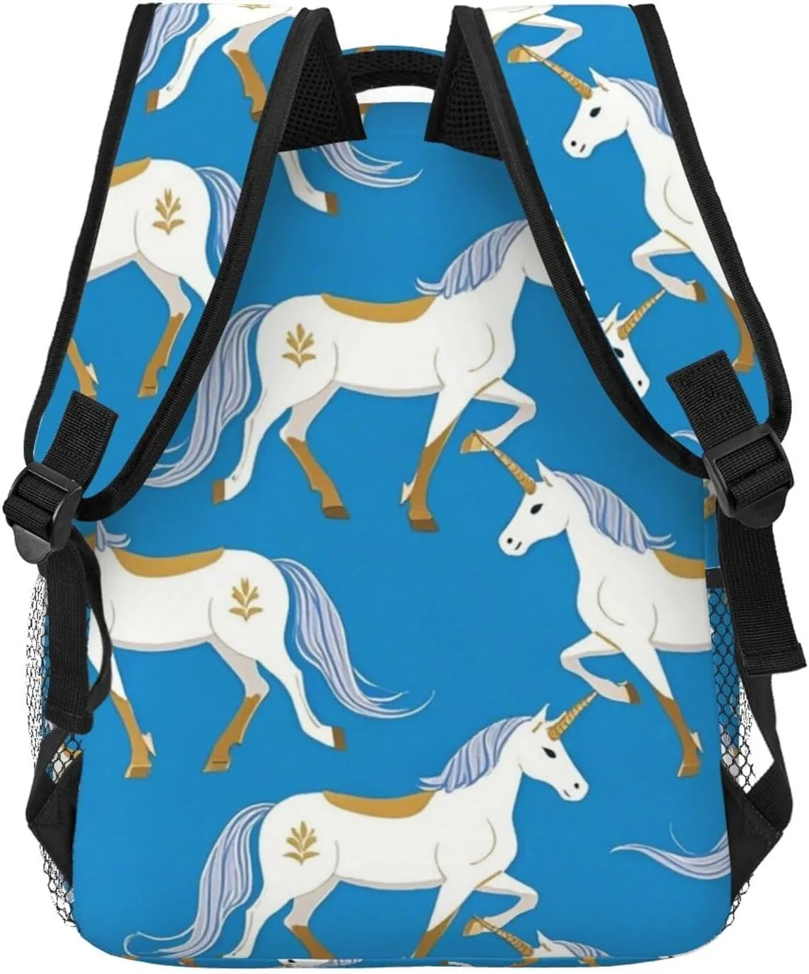 Magical Unicorn Art Gym Outdoor Hiking Backpack Lightweight Daypack for Camping Business Walking Cycling - Large Capacity Anti-Theft Multipurpose thermodynamic corp Bookbag, 