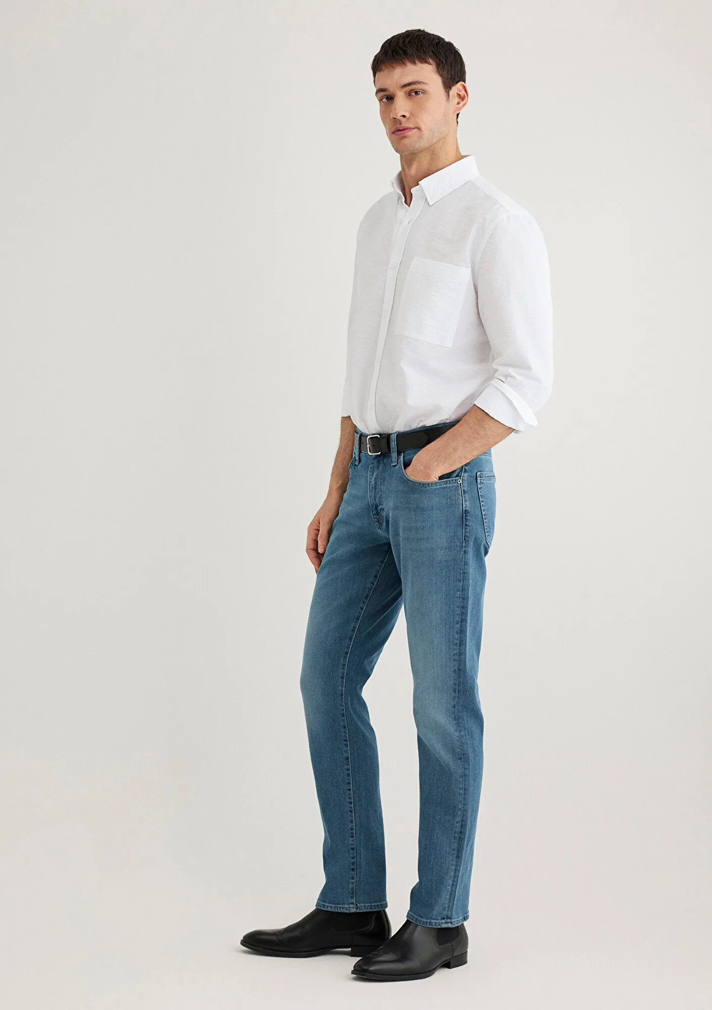 Martin Dusty Shaded Mavi Black Jean Pants