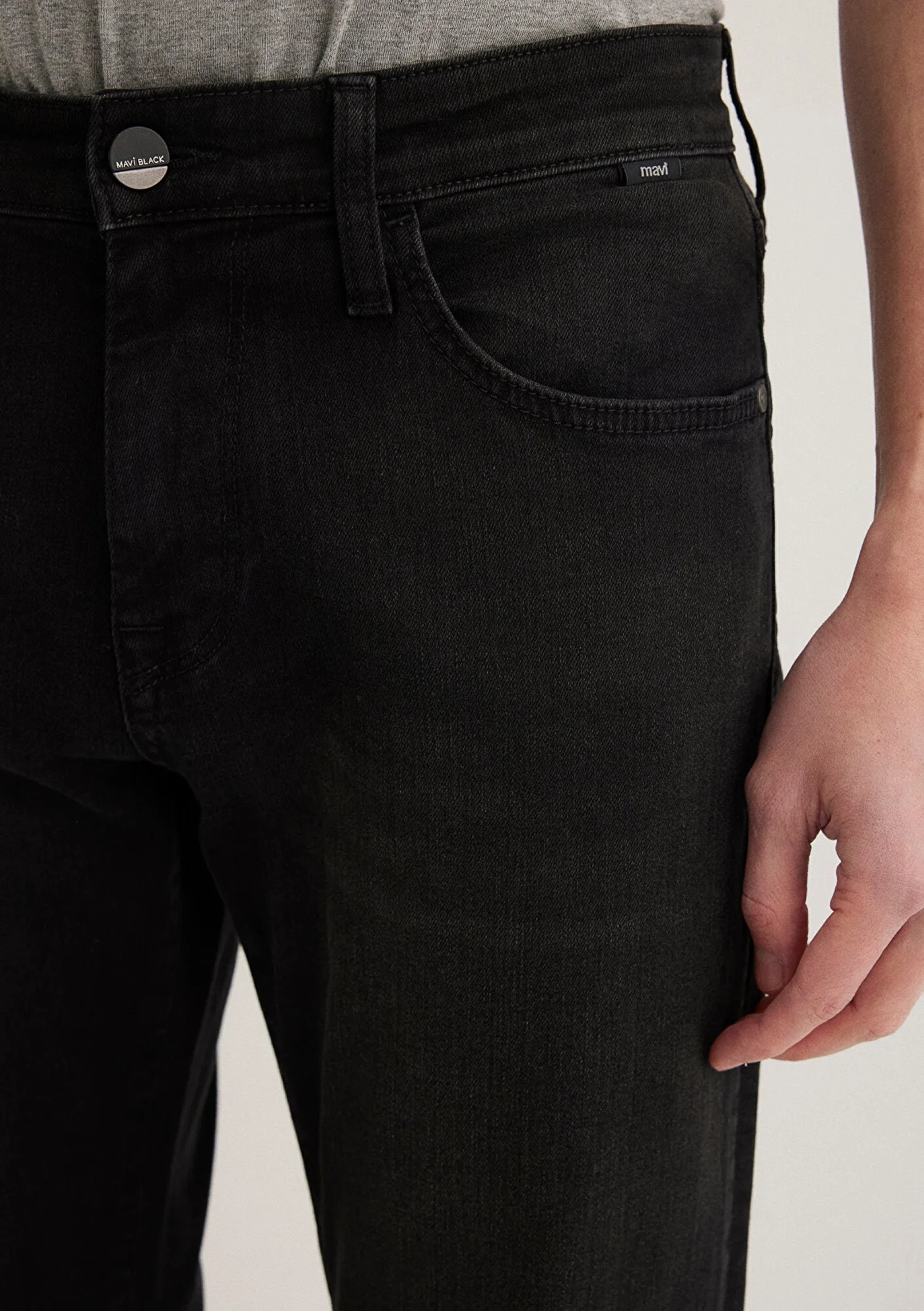Martin Smoke Mavi Black Jean Pants
