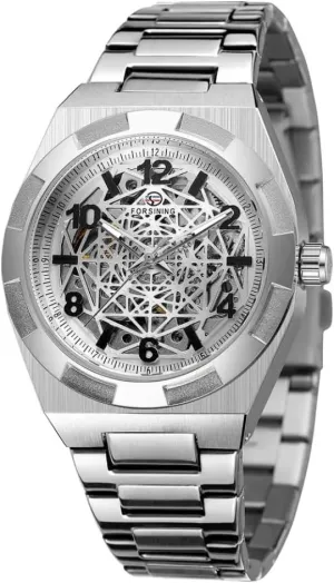Mechanical Automatic Watches for outwork leaflet Men 2024 Moonphase Male Watches Top Brand Luxury Stainless Steel Strip 