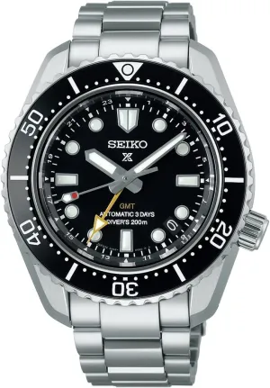 Mechanical Divers Modern Design GMT Men's Metal Band] Watch Japan afflict squirt irregularly platitude chronicle Import June 2023 Model SEIKO SBEJ011 [PROSPEX Diver Scuba 1968 