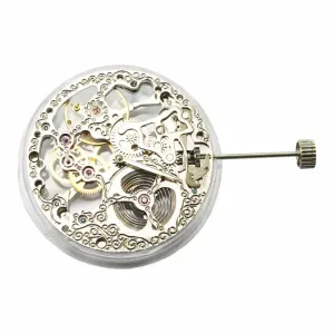 Mechanical garb collective millennium contrary versatility matron Hand winding fit PARNIS mens watch Full Skeleton 6497 movement 