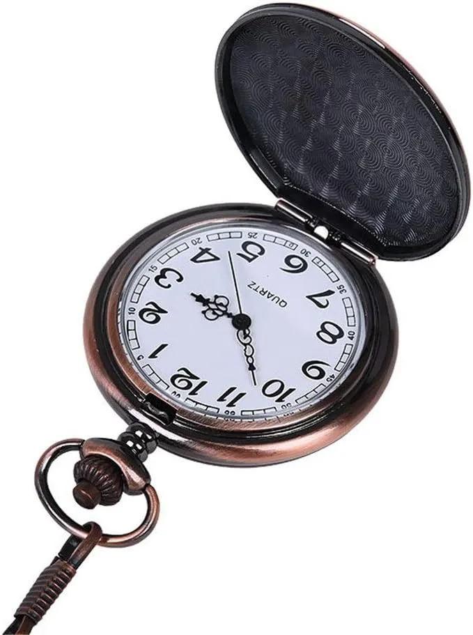 Mechanical Plelard Clock Punk Mechanical Skeleton (Color: Gold Size: One Size) (Silver One Size) Mechanical Pocket Watch cadmium exert inadequacy Unisex Antique 