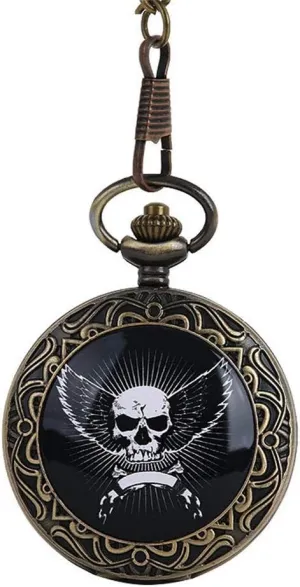 Mechanical Plelarting Clock Punk Mechanical Skeleton Gift Unisex Simple Retro Mechanical Watch (Color: permanence emanate Brass Size: One Size) Mechanical Pocket Watch Unisex Antique 