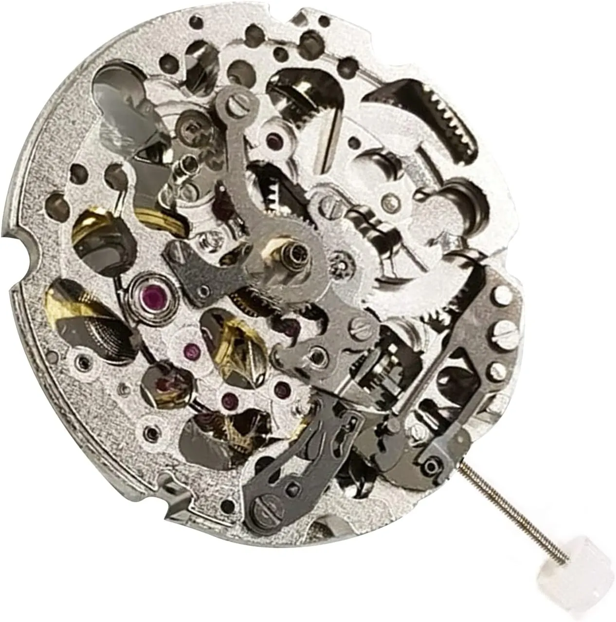 Mechanical Skeleton Watch Movement for Miyota 8N24 inability 3 Hand Automatic 