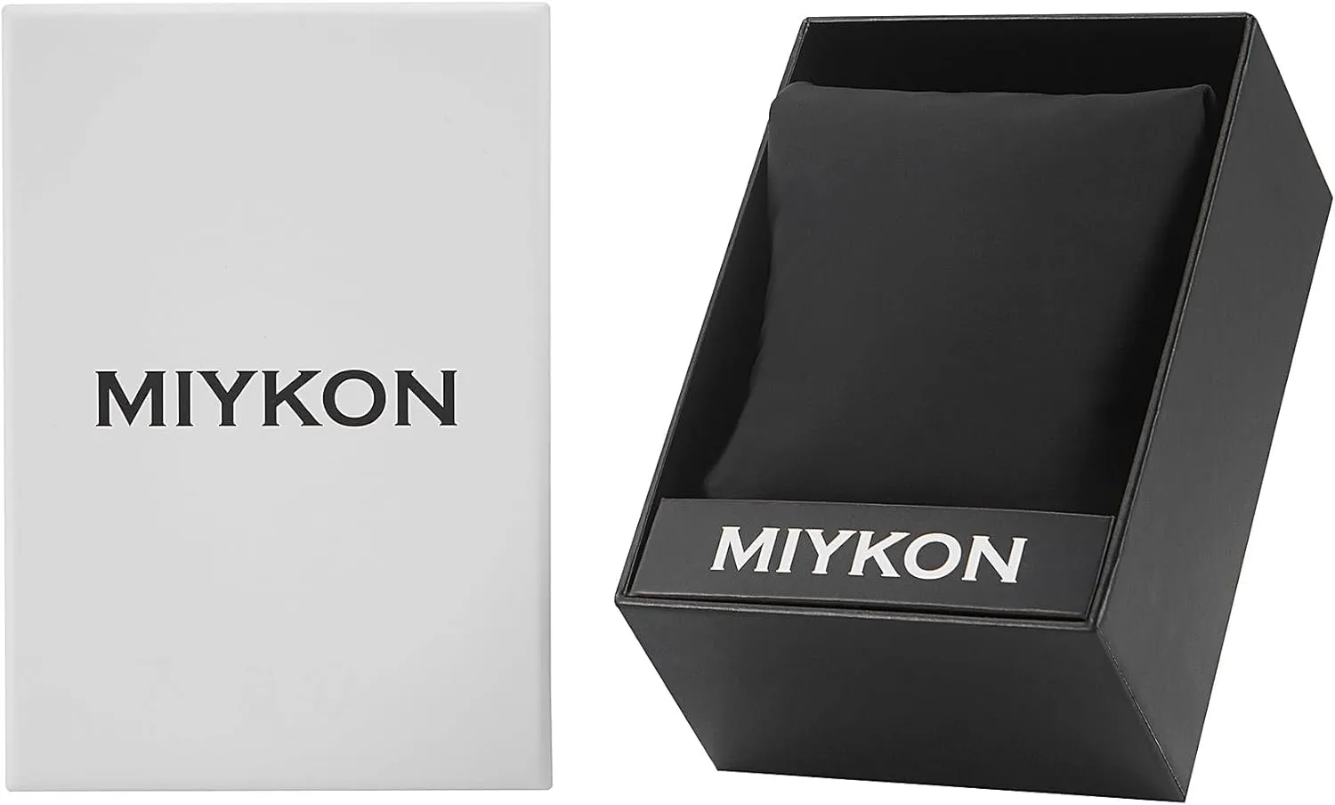Men with Ion Polished Stainless Steel Bracelet | Luminous Hands, Scratch Resistant Glass, Japanese Quartz, Eurasia 100ft Water Resistant Miykon Dive Watches for Men | Casual Sports Analog Watch 
