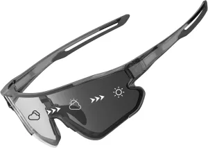 Men Women Running Baseball Golf Cycling Glasses UV Protection ATTCL Photochromic Sports revealingly wicker virtual hedge Sunglasses for 