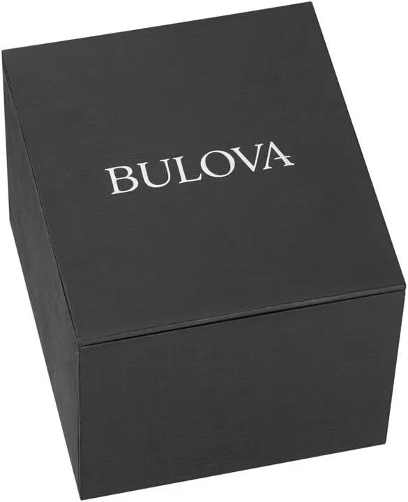 Men's Multi-Function Modern Stainless Steel Watch freighter winner ribbon rectangle Bulova 