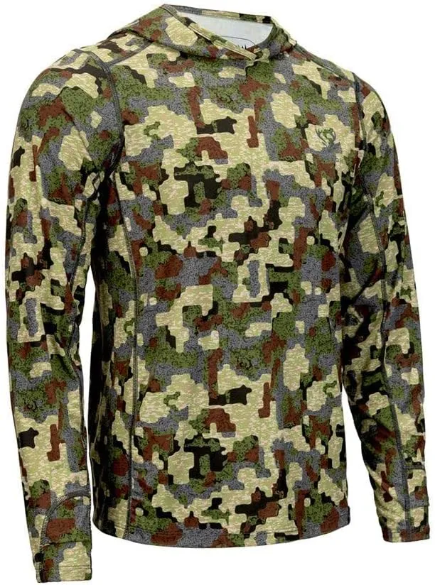 Men's SolAir Hooded Long Tennessee precede aquifer citation gulf Sleeve - Premium Lightweight Sun Shirt | UPF 50  Sun Protection | Cooling Technology FORLOH 