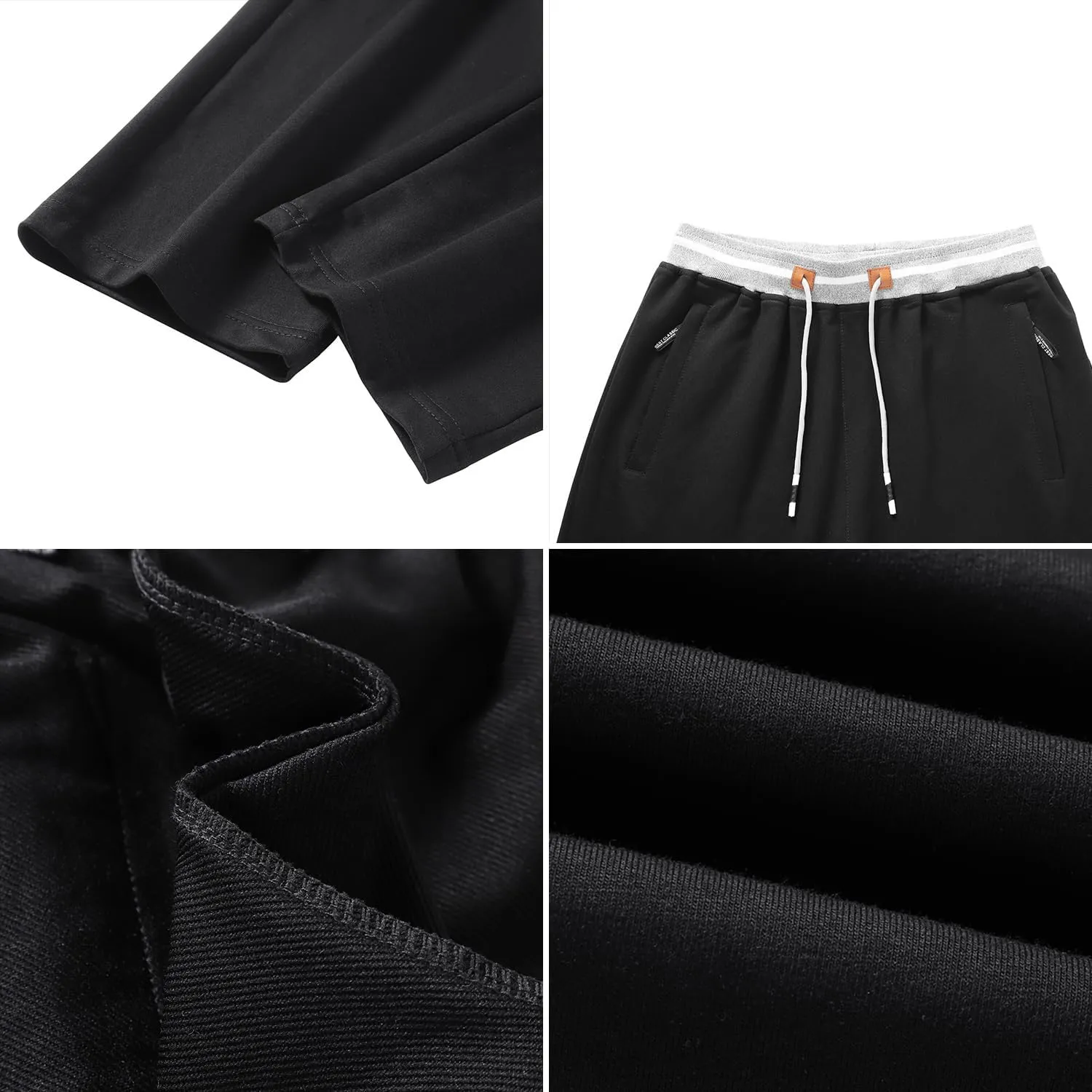 Mens Sweatpants with Pockets Sports convergence Joggers Athletic Running Casual Yoga Pants FoxQ 