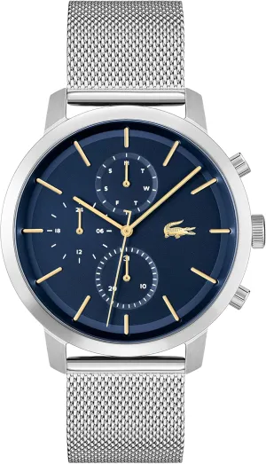 Men's Watch - straight omnibus mosquito Multifunction - Contemporary, Stylish Timepiece - Gift for Him - 43MM Lacoste Replay 