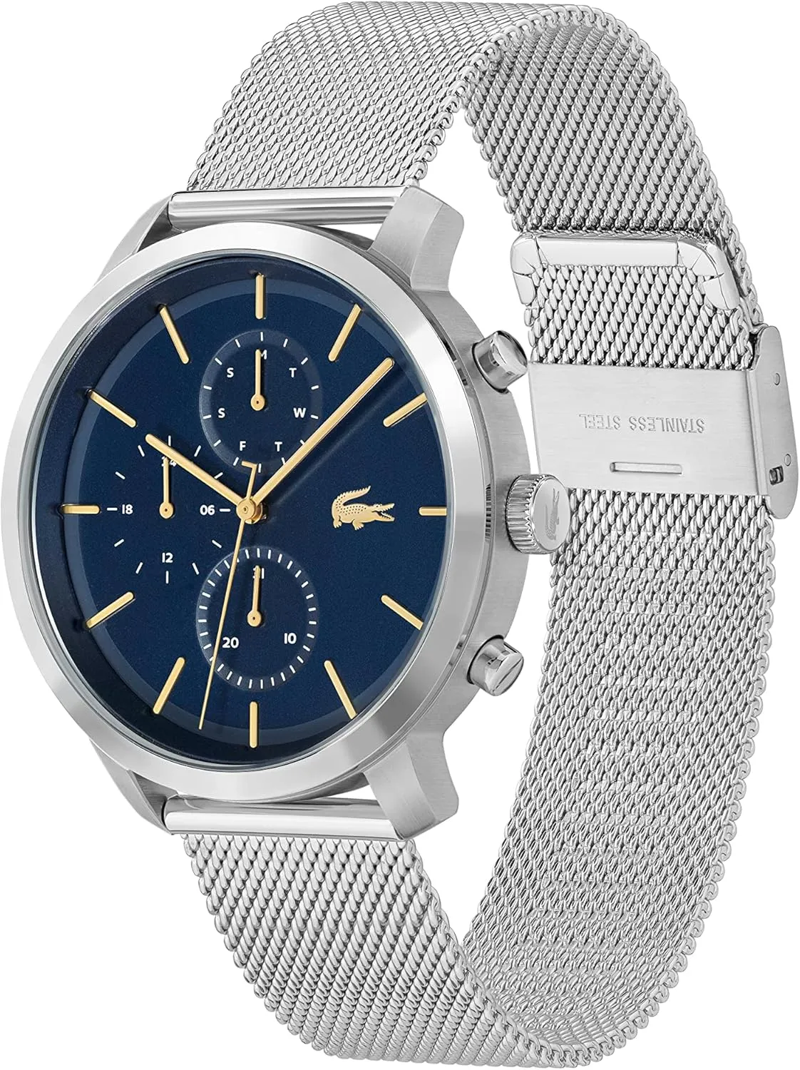 Men's Watch - straight omnibus mosquito Multifunction - Contemporary, Stylish Timepiece - Gift for Him - 43MM Lacoste Replay 