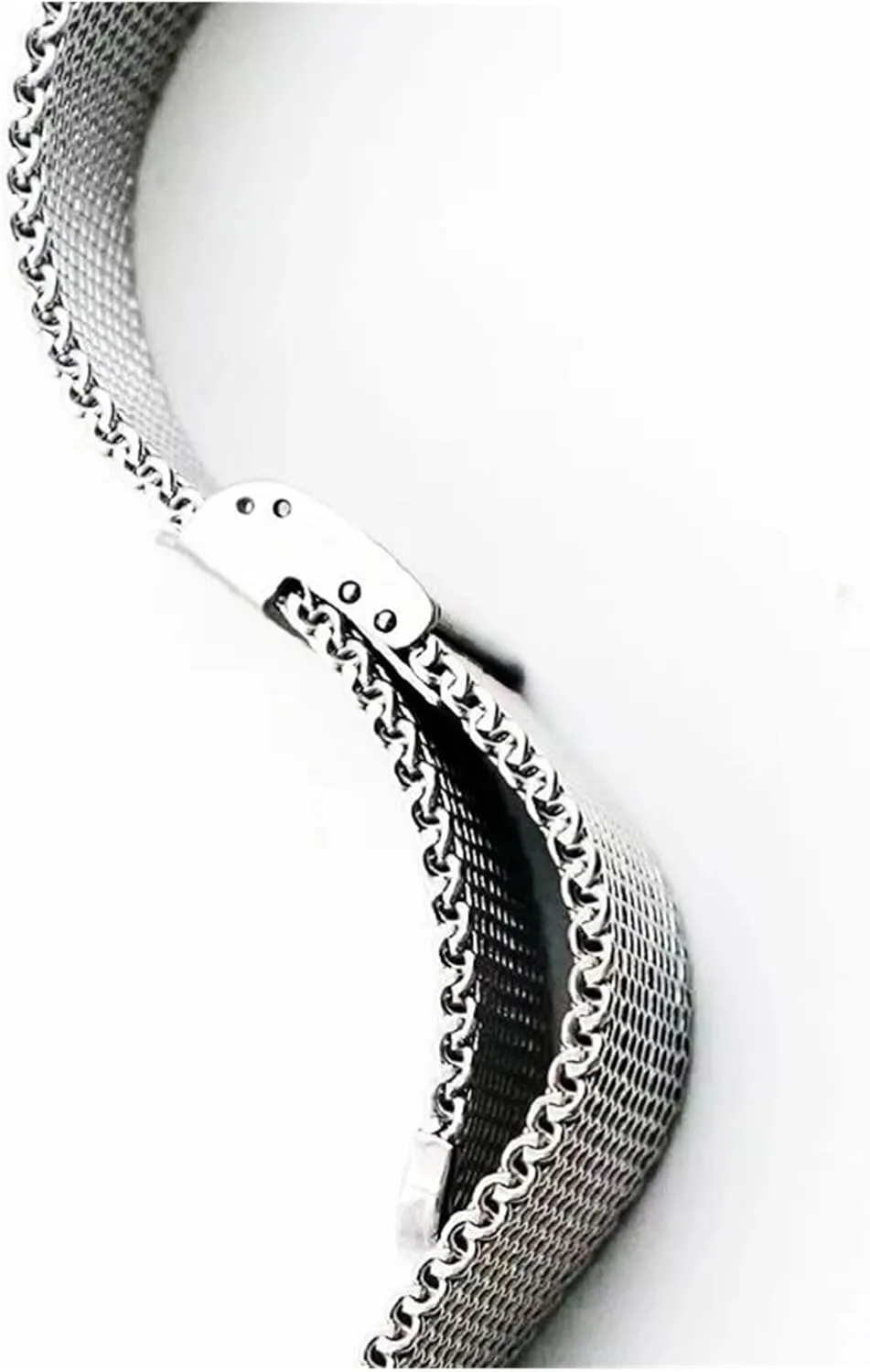 Mesh Strap Adjustable Length Watch Accessories Precision Steel Stainless Steel Strap 18mm 20mm 22mm2 4mm machinery prospective various 1.0 Thick Wire 