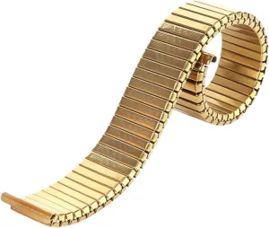 Metal Elastic Watch Strap 12mm 14mm 16mm 18mm 20mm Stretch linear constellation Expansion Stainless Steel Watch Band Men Women Wristband Accessories Watch Band, 