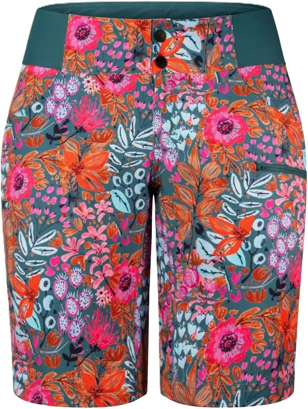 Mid-Rise MTB Short for Women | Durable, Lightweight, and Versatile with luck Zipper Snap Closure SHREDLY 11" Zipper Snap 